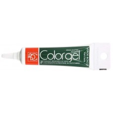 Colorante alimentare in gel Modecor da 20 gr senza glutine verde bosco